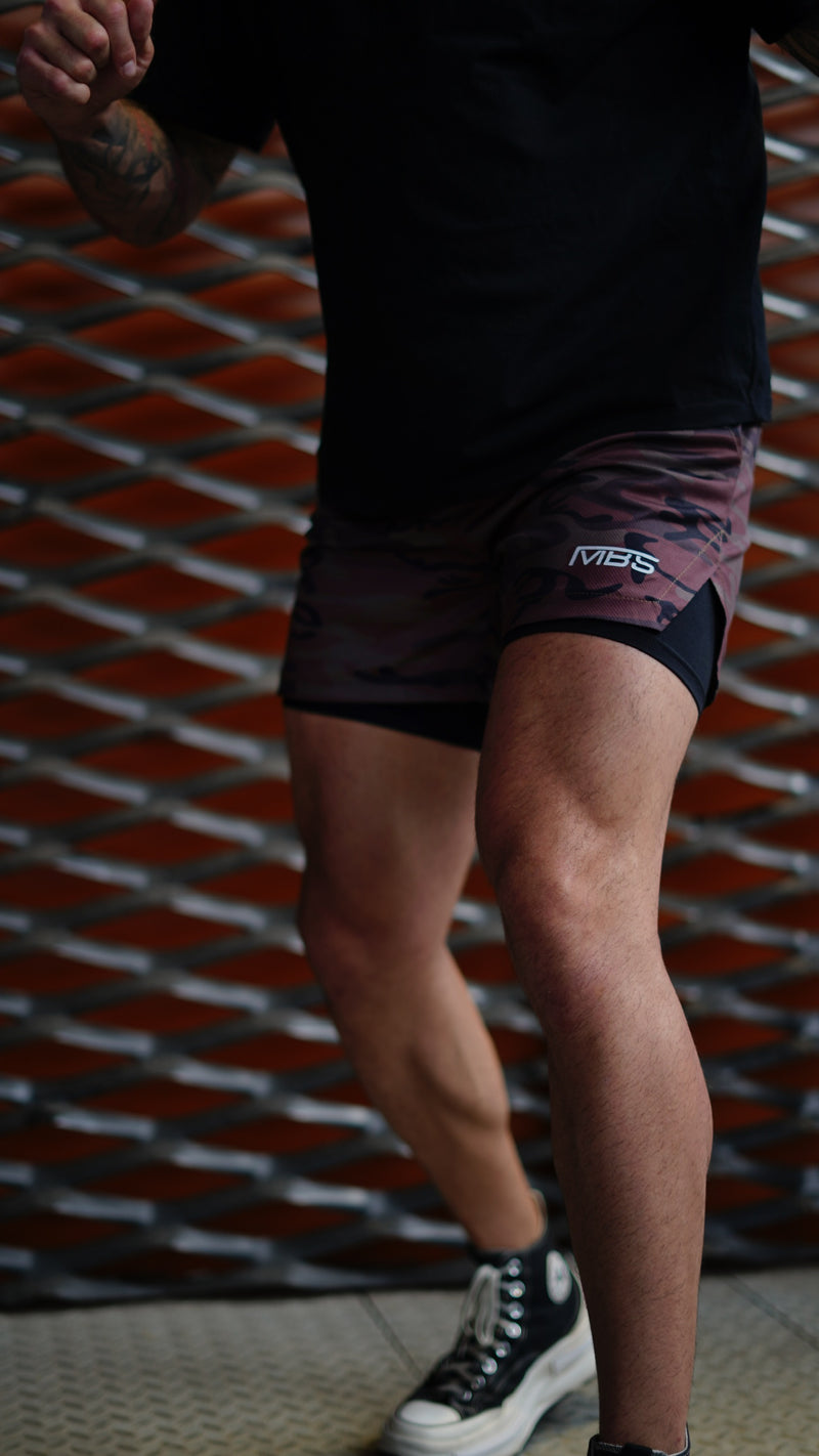 SHORTS MBS™ - BROWN CAMO