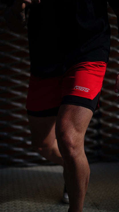SHORTS MBS™ - RED
