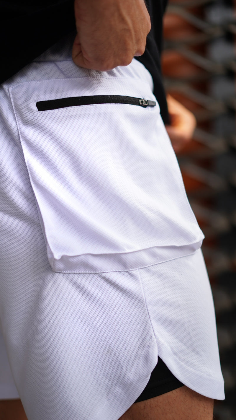 SHORTS MBS™ - CARGO - WHITE