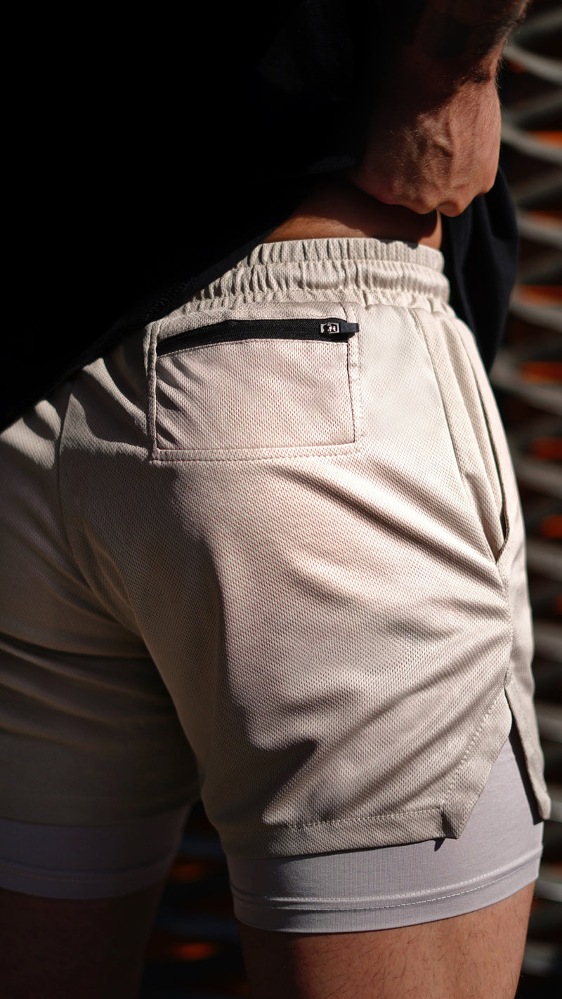 SHORTS MBS™ - CAPPUCCINO